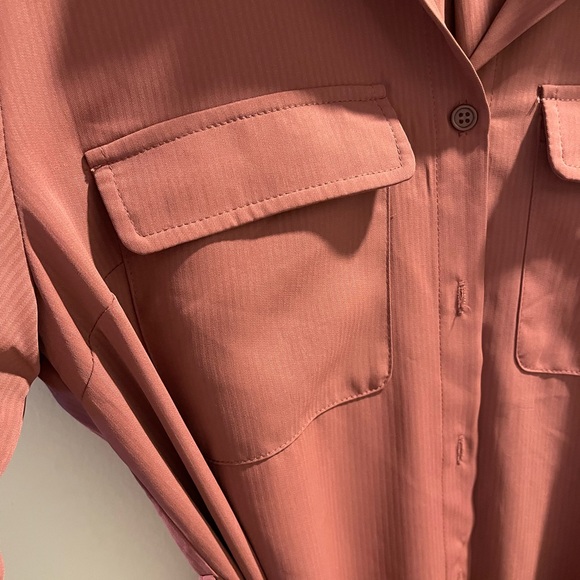NWT Episode Button Down Shirt Dress - Picture 3 of 6